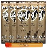 Skunk Hemp Wraps (5 Packs) with Rolling Paper Depot Kewl Tube