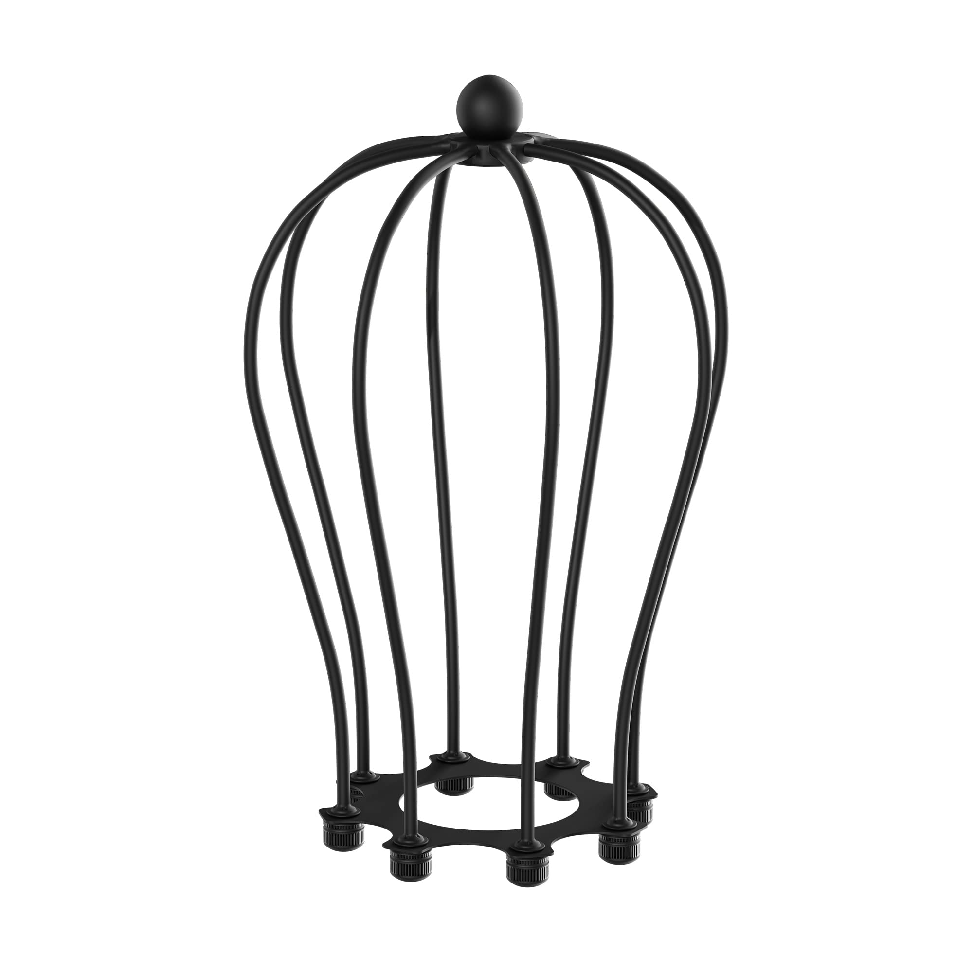 ledscom.de Cage lampshade, Black, 115mm Γ