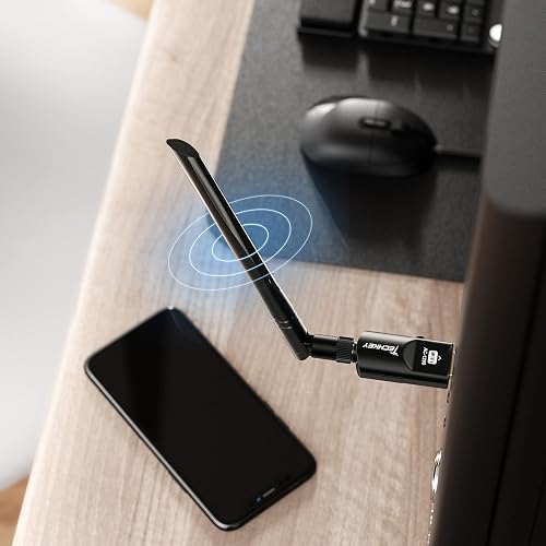 Dual Band Wireless Adapter Techkey 1200Mbps WiFi Adapter - Dual Band ...