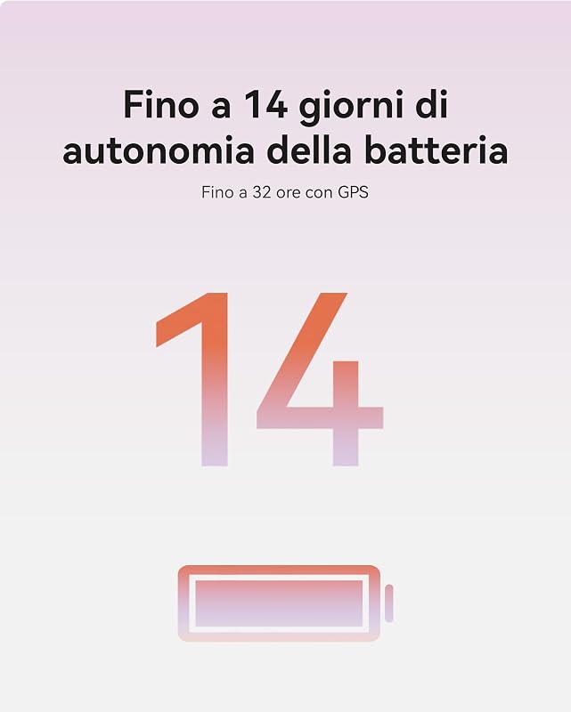 WATCH GT Runner 2 Smartwatch per Uomo, fino a 14 Giorni, Arancione