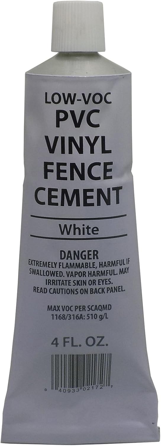 Amazon Com Barrette 4 Oz Vinyl Fence Cement Home Improvement