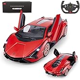 RASTAR RC Car Lamborghini Sián FKP 37 1/14 Remote Control Car, Lamborghini RC Toy for Kids Boys - RED