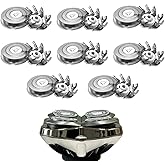 Shaver Replacement Blades for Skull Shaver Pitbull Replacement Blade,Replacement Heads for Pitbull Gold/Silver/Platinum Pro Shaver (8 Blades)