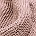 Pinksee Women's Casual Long Sleeve Turtleneck beige Knit Pullover Sweater (L)