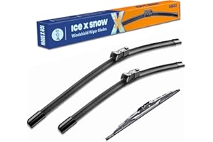 ICEXSNOW 3 Wipers 24"/17"/13" Windshield Wiper Blades Replacement for GMC Terrain Chevy Equinox 2017 2016 2015 2014 2013 2012 2011 2010 OEM Quality Windshield Wiper Blades