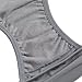 Ekouaer Bikini Panty Womens Seam Free String Microfiber Briefs 3 Pack Assorted Colors,3 Pack-black/White/Gray,Medium