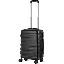 SEGAWE 21" Spinner Carry-On Luggage - Expandable Hardside Suitcase For Travel