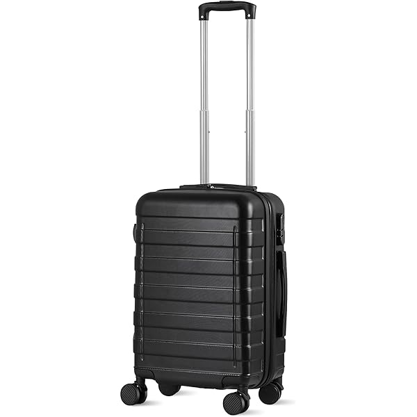 InUSA TREND - Equipaje Con Ruedas Giratorias | Maleta De Viaje Duradera, Ligera, De Carcasa Dura, Con Asa Y Carro, Oro Rosa, Equipaje De Mano, Tendencias
