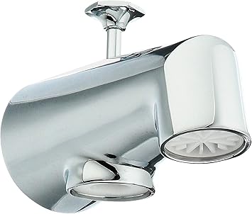 Kohler K 6855 Cp Standard Diverter Bath Spout Polished Chrome Full Tub Filler Faucets Amazon Com