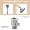 2-Pack Solid Brass Shower Flow Control Valves – Shower Head Shut-Off Valve