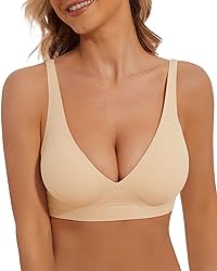 Deep V Bra Low Cut Sexy Push Up Bralettes for Women