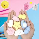 ENThur 18pcs Mochi Squishy Toys - Animals Stress Relief for Kids view 6