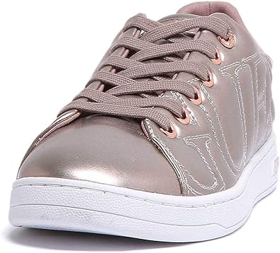 guess shoes rose gold