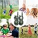 iBaseToy Walkie Talkies for Kids, Rechargeable Walkie Talkies with 22 Channels, 4-Miles Range Radio with Flashlight, LCD Screen and Charging line for Outdoor Adventures, Camping, Hiking - 2 Pack