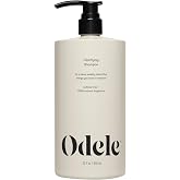 Odele Clarifying Sulfate-Free Shampoo for a Deep Weekly Clean, 32 fl oz | Gentle, vegan, color-safe formula removes product buildup, chlorine, &amp; hard water deposits for all hair types