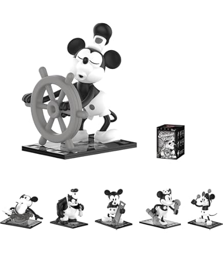 Disney ディズニー セル画 Fab 5 Steamboat Willie FRAMED DISNEY SERICEL 75 YEARS FAB FIVE PRESENTS STEAMBOAT
