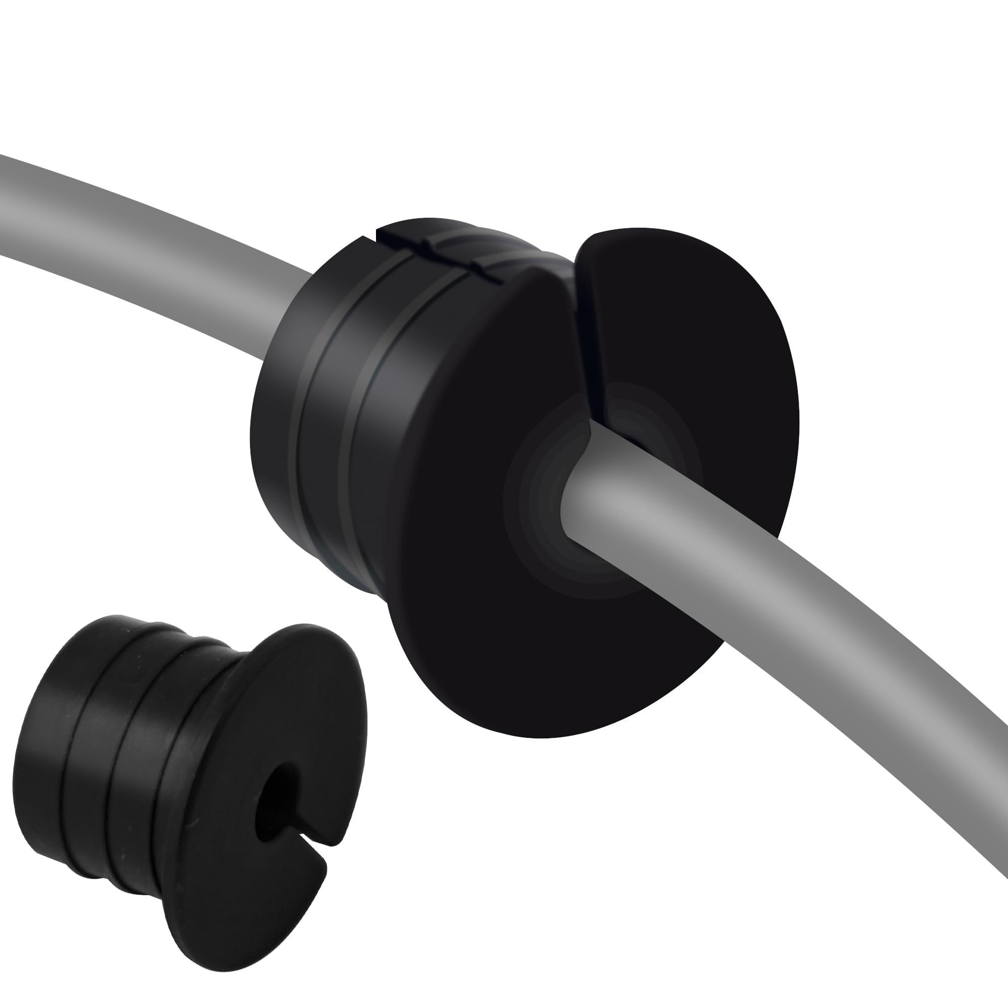 Photo 1 of Cable Routing Kit for Starlink for 1 inch Wall Hole, Wall Bushing Grommet, Starlink Accessories, Silicone Cable Wall Pass, Starlink Anti-Slip Wall Grommets for Cables (1 inch) 2 Pcs
