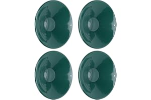 Gold Panning Kit 4 Pack 10 Inch Green Gold Pan for Mining Prospecting Outdoor with 90 Degree Internal Thread Design