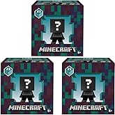 Minecraft Nether Series 23 Mini Figure Mystery Box &ndash; Bundle of 3 Blind Boxes | Surprise 1&ndash;1.5&Prime; Collectibles &ndash; Ages 6+