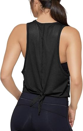 tie back workout top
