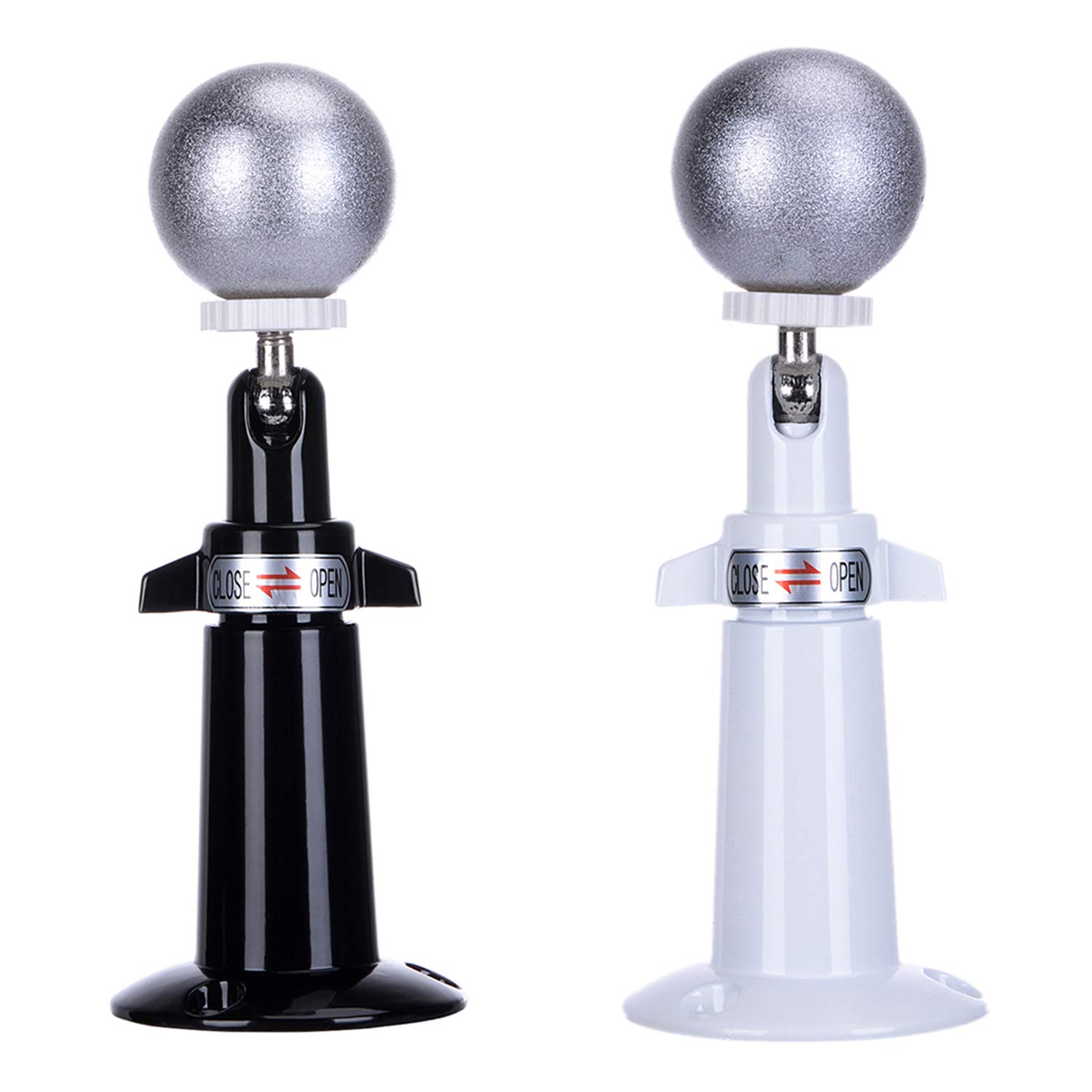 Suptig Mount Mounting Bracket Adjustable Mount Outdoor Indoor For Arlo Pro Arlo Camera Arlo Go Arlo Pro 2 (2 Pack White and Black)