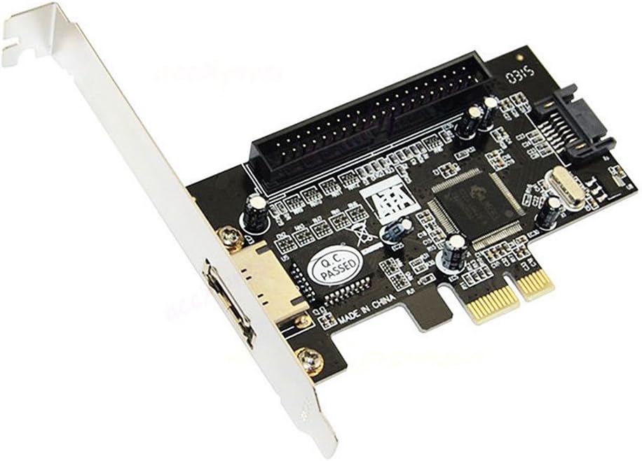 Wildeal PCI-e PCI Express Controller Card IDE SATA eSATA Internal External Raid Adapter
