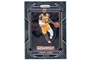 2022-23 PANINI MONOPOLY PRIZM #40 LEBRON JAMES LOS ANGELES LAKERS BASKETBALL OFFICIAL TRADING CARD OF NBA