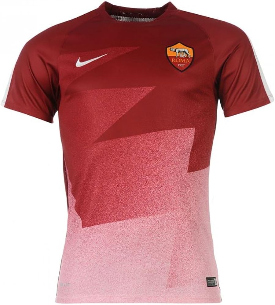 roma pre match shirt