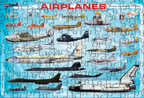 Airplanes 100 Piece Jigsaw Puzzle