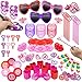 Party Favors for Kids 100 pc Bulk Princess Party Supplies - Birthday Party Supplies for Girls Goodie Bag Stuffers, Bulk Party Favors for Kids