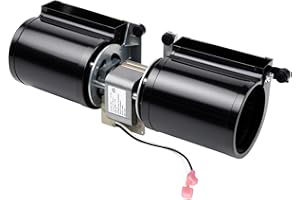 Barbqtime Replacement BM-1288 Blower Motor for England 25-CB120 25-CBPAH 30-NC 25-SSP01 55-SHPCB120 Wood & Pellet Stoves, Convection Blower for AC-30 AC-17 AC-20