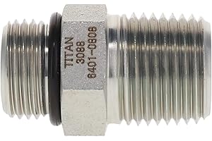 HYDRAULICS DIRECT | 6401-06-06 | 3/8" ORB Male x 3/8" NPTF Male