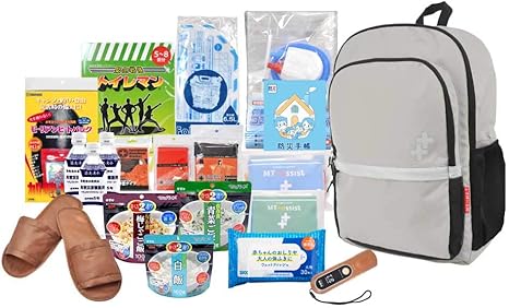 Amazon 防災専門店mt Net 防災セット 1人用 防災のプロが選んだ 防災グッズ 全37種 選べるリュック カラー しまえなが 年モデル 加熱パック3回分付 非常用持出袋 緊急避難セット 通販
