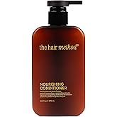 Nourishing Conditioner – Softens, Smooths & Locks in Moisture with Rice Protein, Vitamin B Complex & Coconut Alkanes – Silicone-Free, Paraben-Free, Frizz-Free, Vegan, All Hair Types – 12.5 fl oz