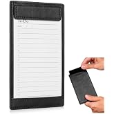PreZiouz Note Card Holder 3 x 5 Inch PU Index Card Wallet Portable Pocket Notepad Holder with 30 Lined Sheets Mini Note Card Holder Writing Case with Card Slot Note Card Case for Record Sports No Pen