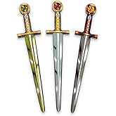 Liontouch - Foam Sword Collection, 3-Pack | for Boys & Girls, 3+ Years | Set of Medieval Toy Swords for Playfighting | Durable & Safe Dress-Up & Knight Costume Accessory for Roleplay & Pretend Play