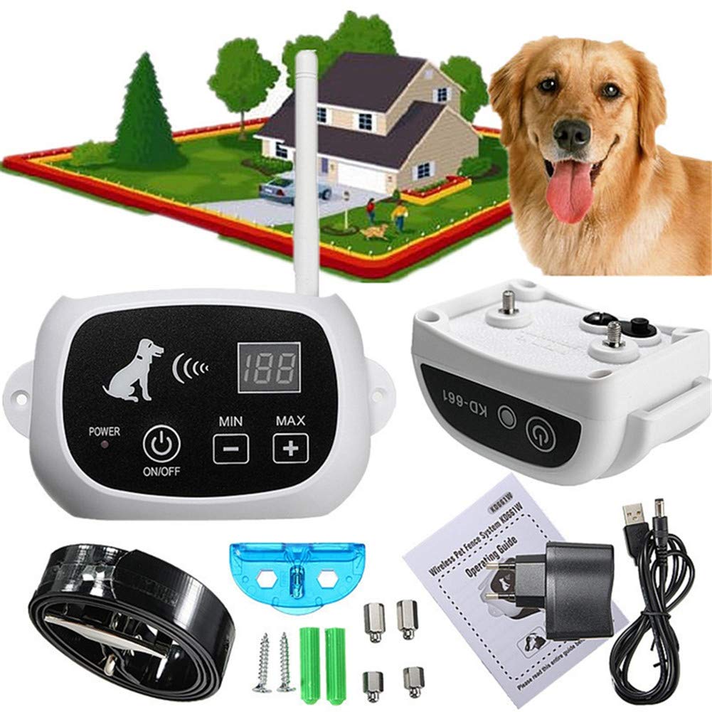 Reviews Wireless Dog Fence Electric Pet Containment System, Safe