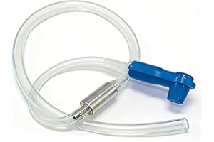 Upgraded Universal Brake Bleeder Kit - One Way Check Valve with Hose, Hydraulic Bleeding Tool for Car, Motorcycle & Clutch Sy