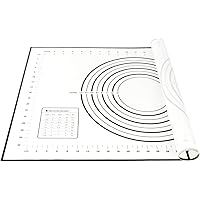 wellhouse Extra Large Silicone Baking Mat Pastry Mat Countertop Protector Clay Mat No-slip Non Stick Waterproof Heat…
