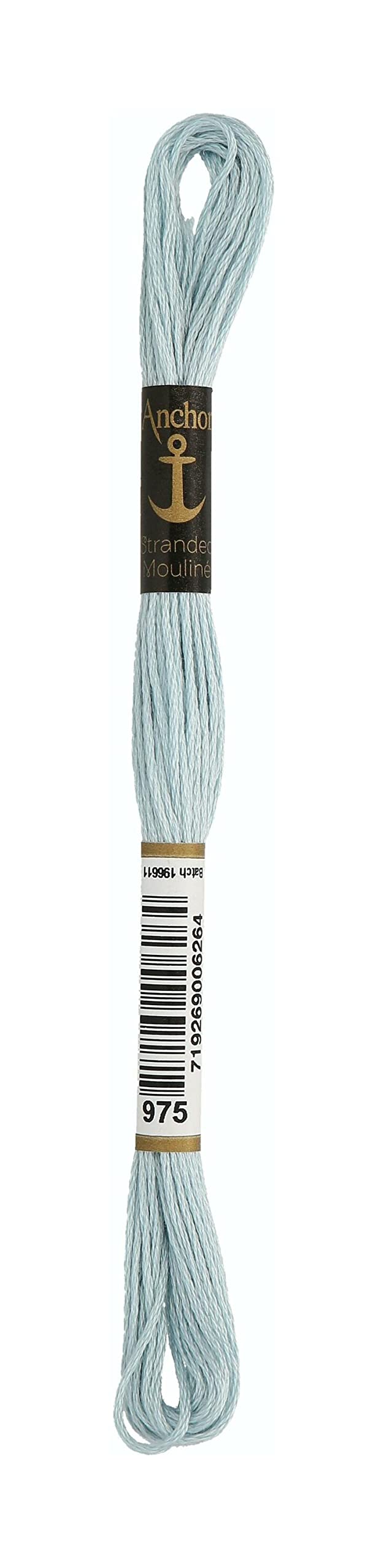 Anchor Six Strand Embroidery Floss 8.75 Yards-Sea Blue Light 12 per Box