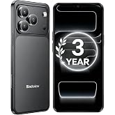 Blackview Wave 7C Unlocked Android 16 4G Cell Phone, 128GB, Dual SIM, Black | T-Mobile phone; 6.56" HD+, 32MP rear, 16GB + 128GB, 5000mAh, Dual SIM, OTG, 3-Year Warranty, Unlocked Smartphone