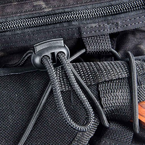 TANG SONG 150PCS Professional DIY Plastic Spring Fastener Cord Lock Toggle Stopper Buttons Fastener Slider - Thumbnail 2