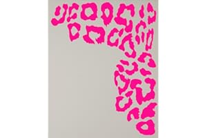 IVYBEE DECALS Hot Pink Leopard Print Spots Vinyl Wall Decal Decor