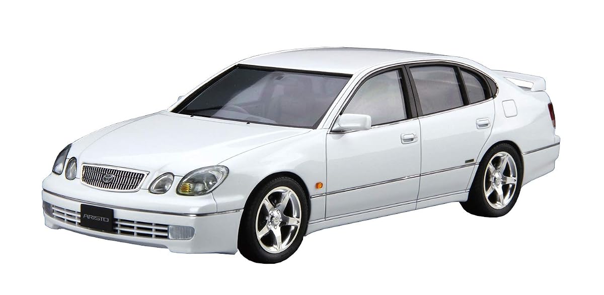 Aoshima The Model Car 1/24 Toyota JZS161 Aristo V300 Ed. '97