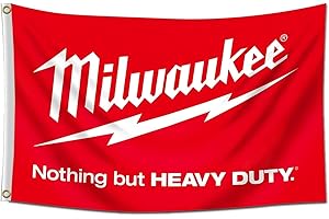 OBAINPU Milwaukee Flag Nothing But Heavy Duty Banner 3X5 Feet for College Dorm,Room Man Cave Garage