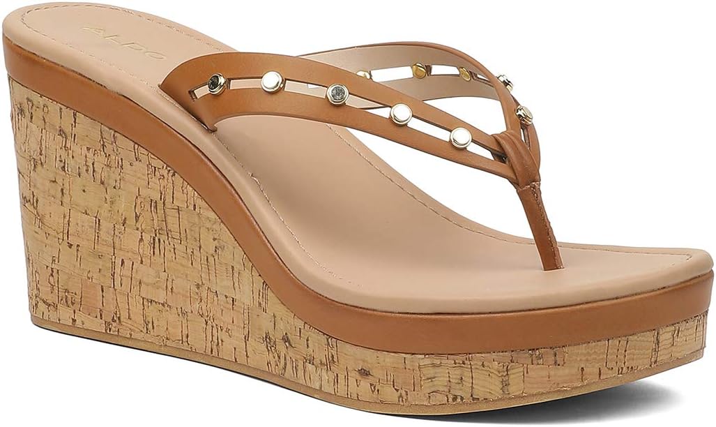 aldo wedge flip flops