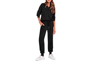 BTFBM Women's 2 Piece Tracksuit Fall Outfits 2025 Long Sleeve Half Zip Sweatshirt Sweatpants Lounge Set Sweatsuits