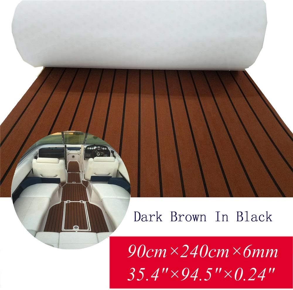 Toogou Eva Foam Nonslip Marine Flooring Decking Mat Backed with 3M