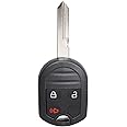 NPAUTO Key Fob Replacement for Ford F-150 F-250 F-350 2004-2016 | Explorer 2001-2015 | Edge Escape Ranger Fusion Econoline Mercury Flex & More - Keyless Entry Remote Car Key Fob CWTWB1U793 (1)