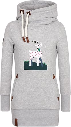 naketano deer hoodie